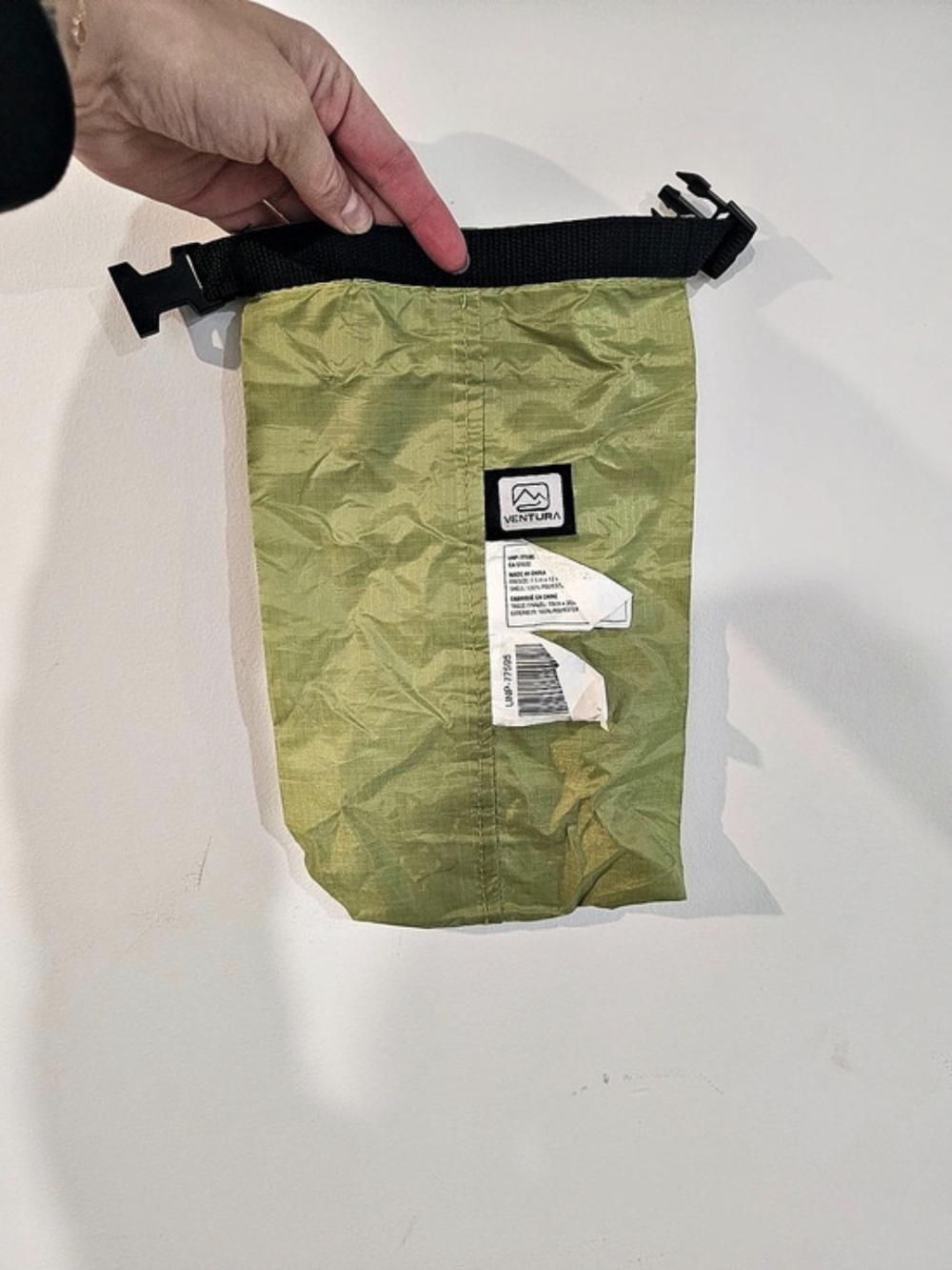 Ventura Roll Up Travel Bag in Green